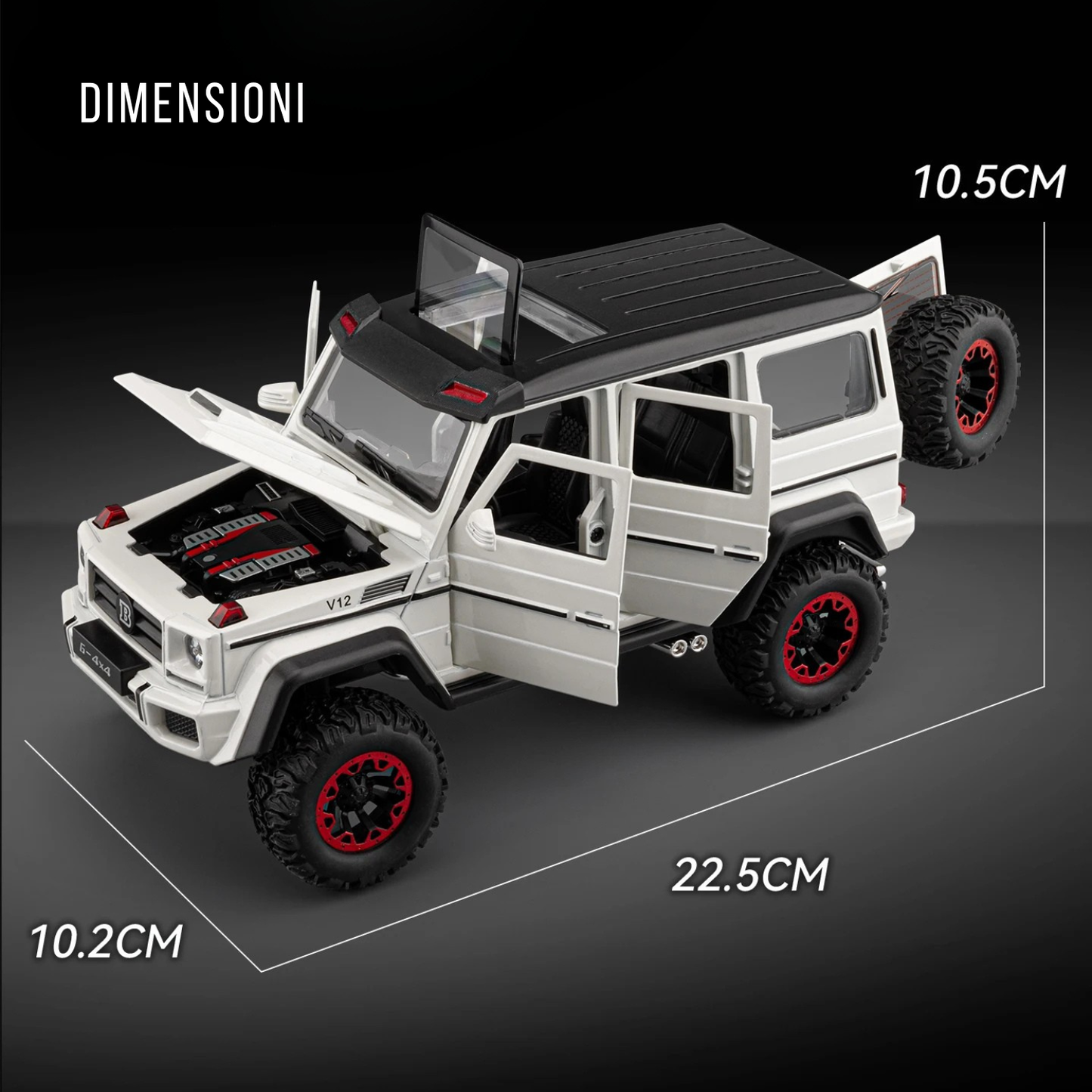 - Auto PREMIUM - G500 radiocomandata in lega metallica scala 1:24