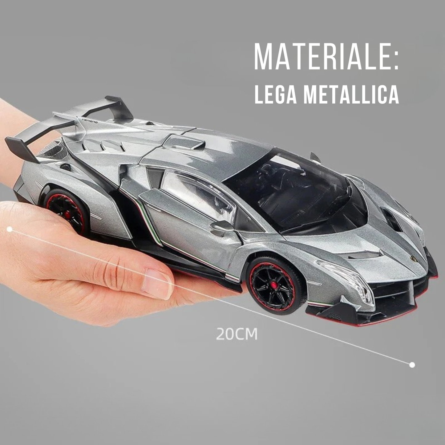 - Auto PREMIUM - Veneno radiocomandata in lega metallica scala 1:24
