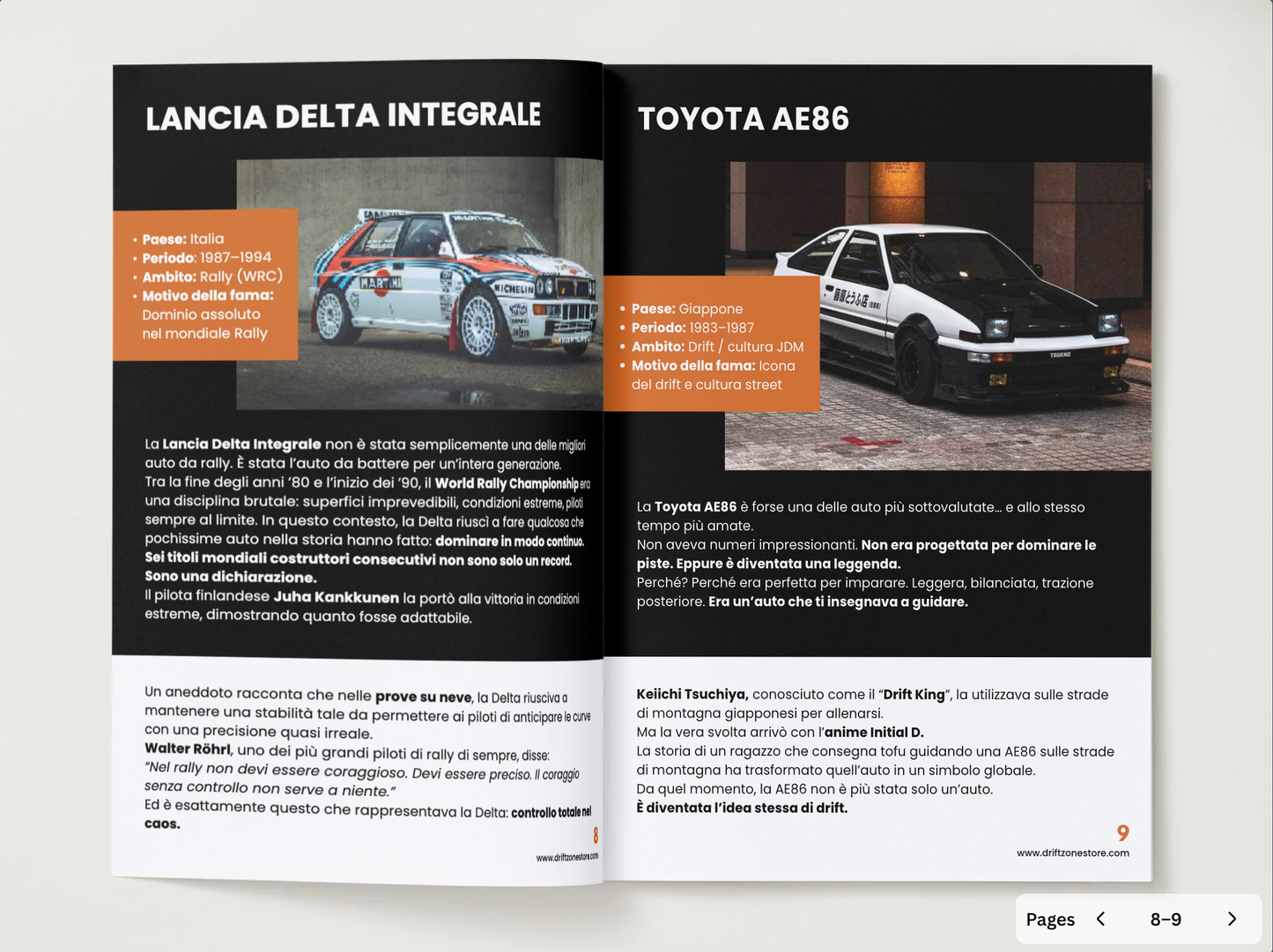 Ebook DRIFT EXPERIENCE™ - prodotto digitale