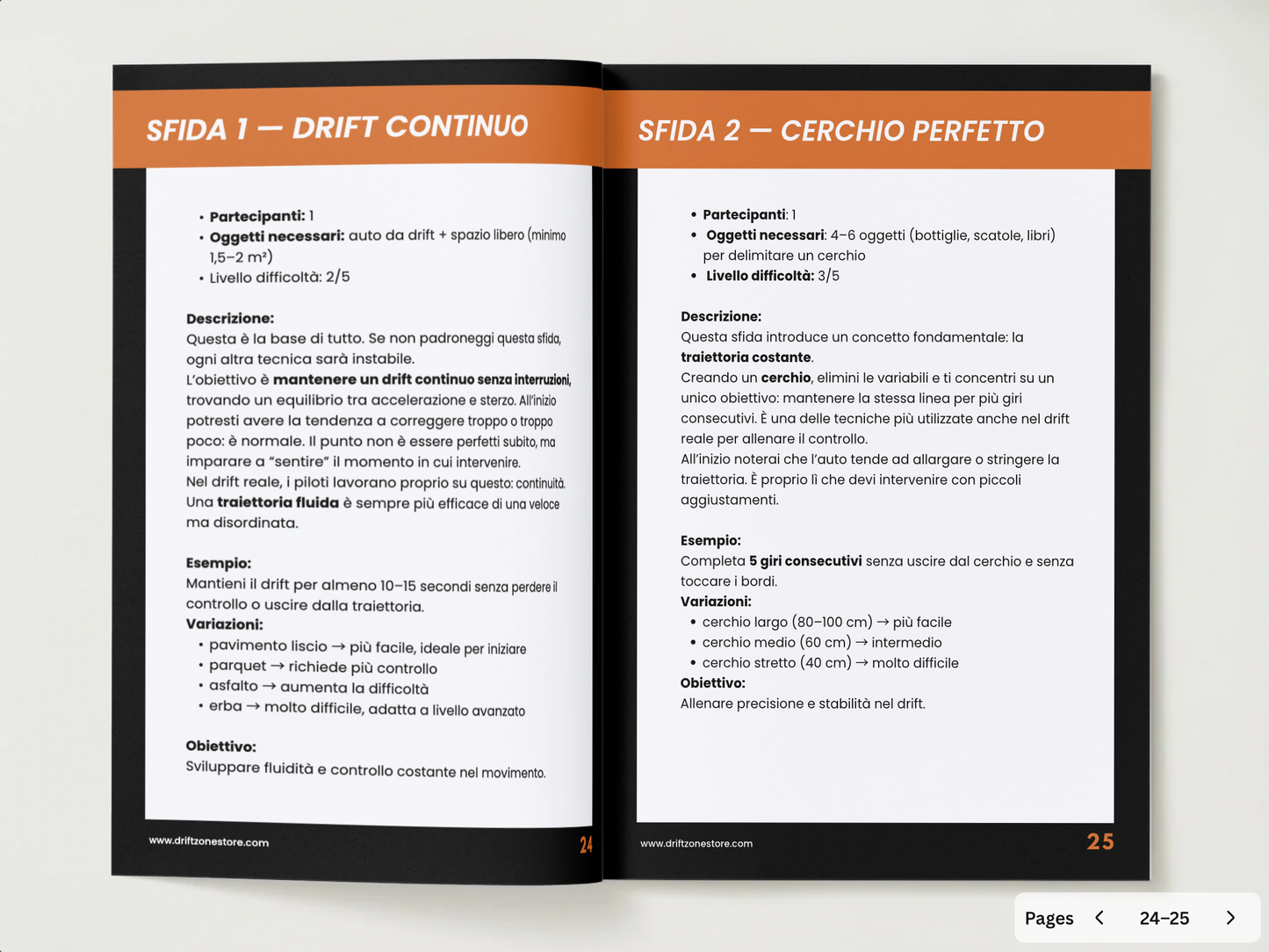 Ebook DRIFT EXPERIENCE™ - prodotto digitale