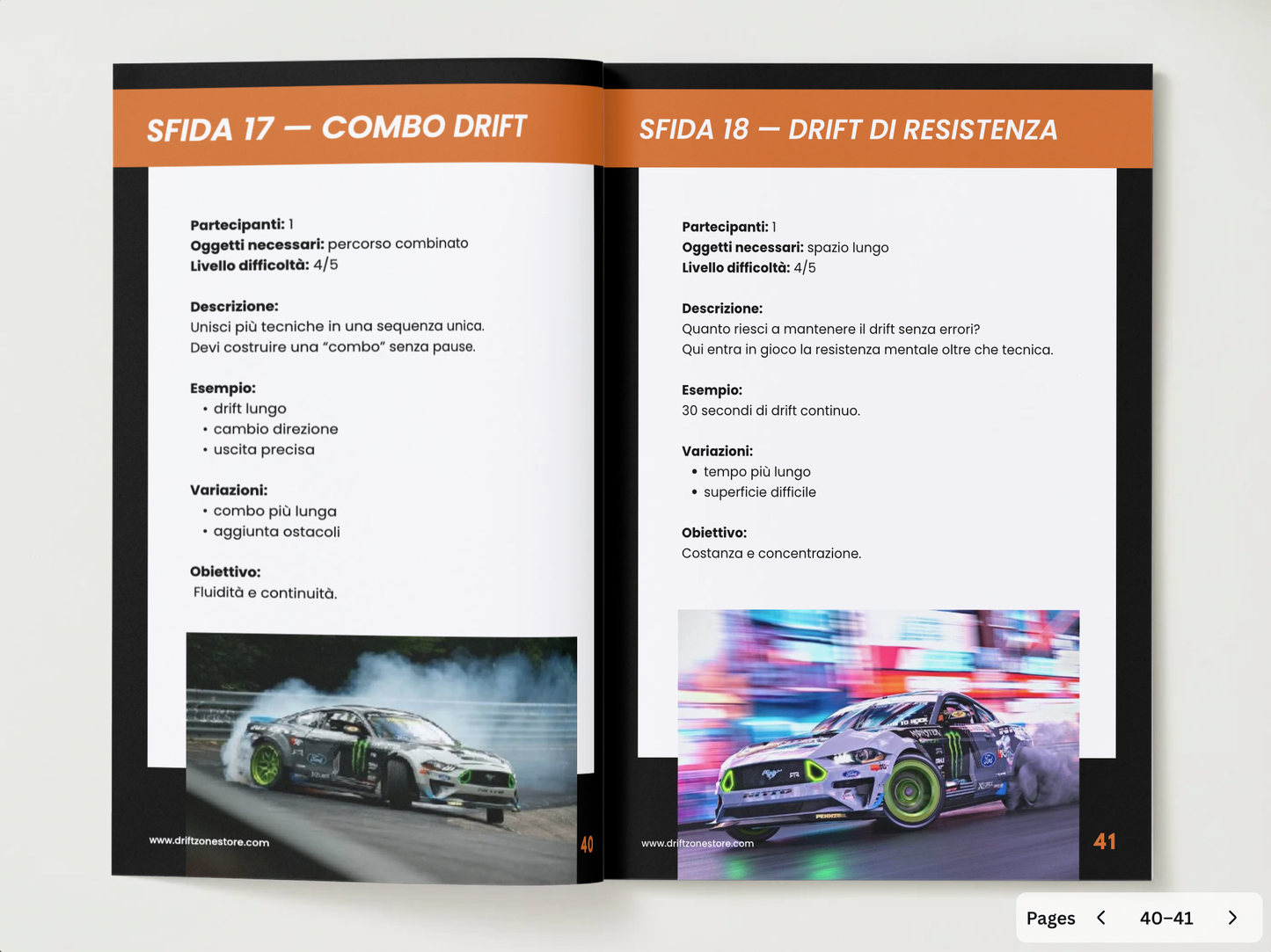 Ebook DRIFT EXPERIENCE™ - prodotto digitale