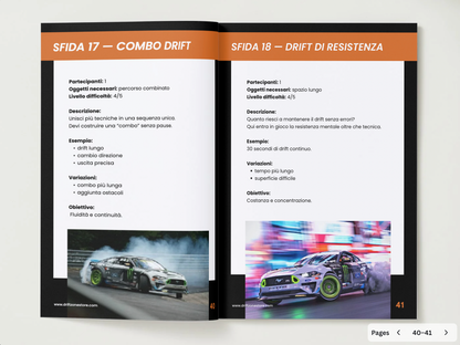Ebook DRIFT EXPERIENCE™ - prodotto digitale
